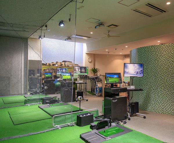 水道橋ゴルフラボ レッスン風景1